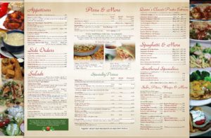 menu – Queen's Pizza